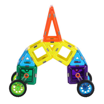 購入 3D 建築 彩色の磁石タイル 自動車 建材ブロック STEM 玩具 OEM ODM online manufacture