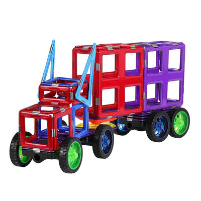 購入 重荷トラック 磁石タイル 自動車 教育用磁石 建材 玩具セット online manufacture