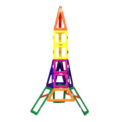 購入 色彩豊かな鉄塔形 磁気 建築 玩具 3D 磁気 建築ブロック online manufacture