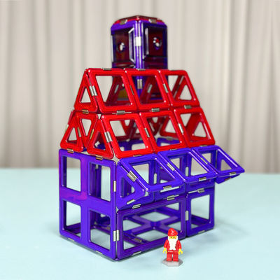購入 子供 クリスマスハウス 磁気形 建材ブロック 磁気タイル 建材セット online manufacture