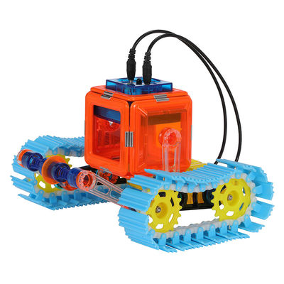 STEM 玩具 磁石タイル 遠隔操作 車 先駆戦士 強い磁石