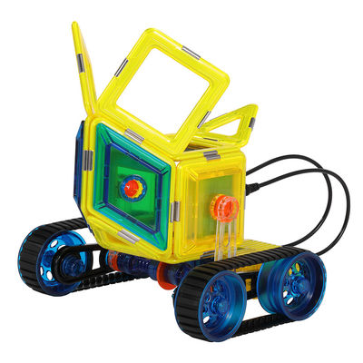 磁石タイル リモコン 自動車 3D 磁石ブロック 小さなウサギ 車のおもちゃ