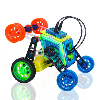 STEM 玩具 磁石 建材 自動車 磁石タイル 自動車 リモコンセット