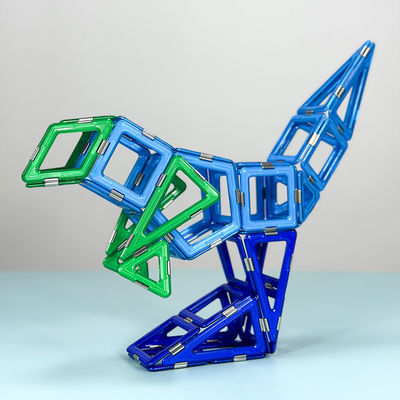 人気 教育用 磁石 レンガ 玩具  velociraptor 磁石 ブロック 3D 構造