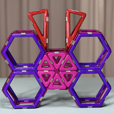 蝶の構造 3D磁気遊びブロック 滑らかな表面 建物のおもちゃ 子供のプレゼント