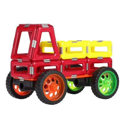 DIY 建築 磁石タイル 自動車 ミニバン 磁石ブロック 玩具 STEM 教育