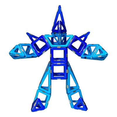 パズル 磁気科学タイル メカ 磁気3Dブロック 創造的な人のために