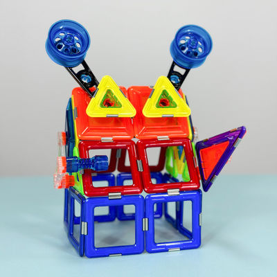 OEM カラフル マグネット科学タイル パズル 玩具 メチャハウス モンスター形