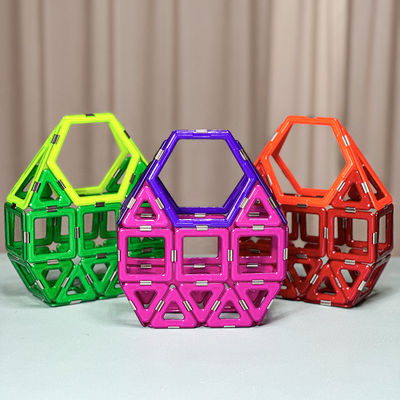 子供たち DIY トイ マグネティックブロック 生活シーン,教育 マグネティックビルディングブロック