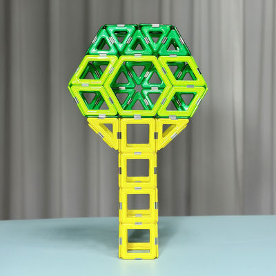 3D クリエイティブ マグネットタイル フリースタイル 多様な形 木 マグネット形 建物のセット